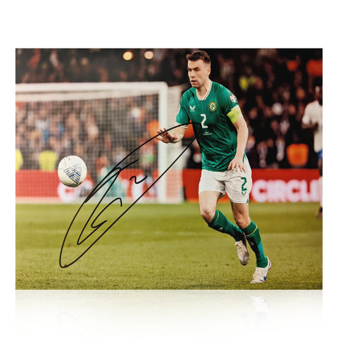 Seamus Coleman Signed A4 Photo