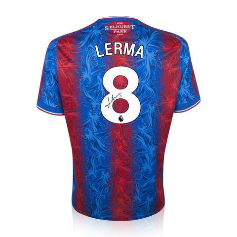 Jefferson Lerma Signed Crystal Palace 2024/25 Home Shirt