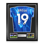 Armando Broja Signed Framed Chelsea 2024/25 Home Shirt