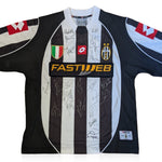 Juventus Squad Signed Official 2002/03 Home Shirt