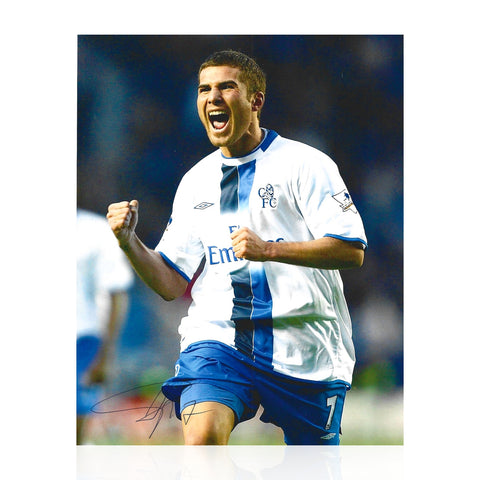 Adrian Mutu Signed 10x8 Photo