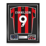 Evanilson Signed Framed 2026/27 Home Shirt