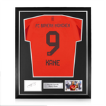 Harry Kane Signed Framed Display w/ Bayern Munich 2024/25 Home Shirt