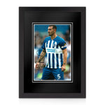 Lewis Dunk Signed A4