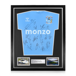 Coventry City F.C. Squad Signed Framed 2024/25 Home Shirt