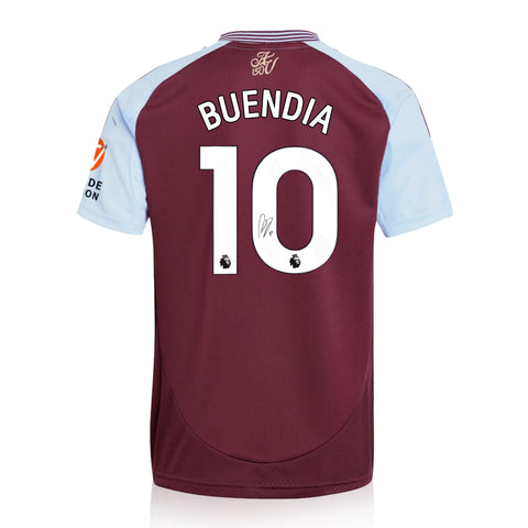 Emiliano Buendia Signed Aston Villa 2024/25 Home Shirt