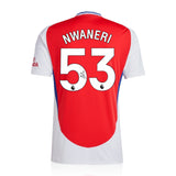 Ethan Nwaneri Signed Arsenal 2024/25 Home Shirt