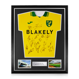 Norwich City F.C. Squad Signed 2025/26 Home Shirt