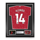 Xabi Alonso Signed Framed 2026/27 Home Shirt