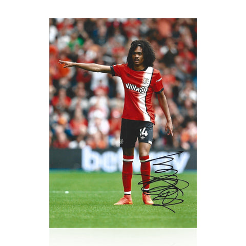 Tahith Chong Signed A4 Photo