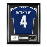 Scott McTominay Signed Framed Display w/ Scotland 2026 Shirt