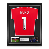 Nuno Espirito Santo Signed Framed Nottingham Forest 2025/26 Home Shirt