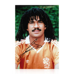 Ruud Gullit Signed 12x8 Photo