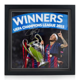 Neymar Jr Signed 16x16 Photo