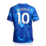 Mykhailo Mudryk Signed Chelsea 2024/25 Home Shirt