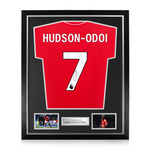Callum Hudson-Odoi Signed Framed Nottingham Forest 2025/26 Home Shirt