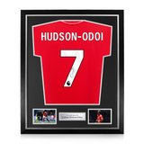 Callum Hudson-Odoi Signed Framed Nottingham Forest 2025/26 Home Shirt