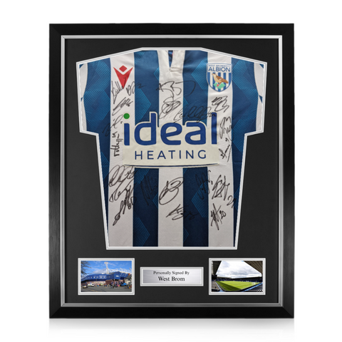 West Bromwich Albion F.C. Squad Signed 2024/25 Home Shirt