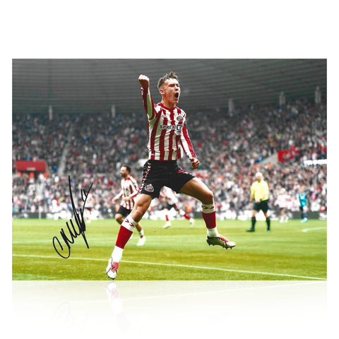 Chris Rigg Signed A4 Photo