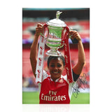 Alex Scott Signed A4 Photo