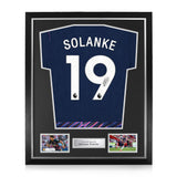 Dominic Solanke Signed Framed 2026/27 Away Shirt