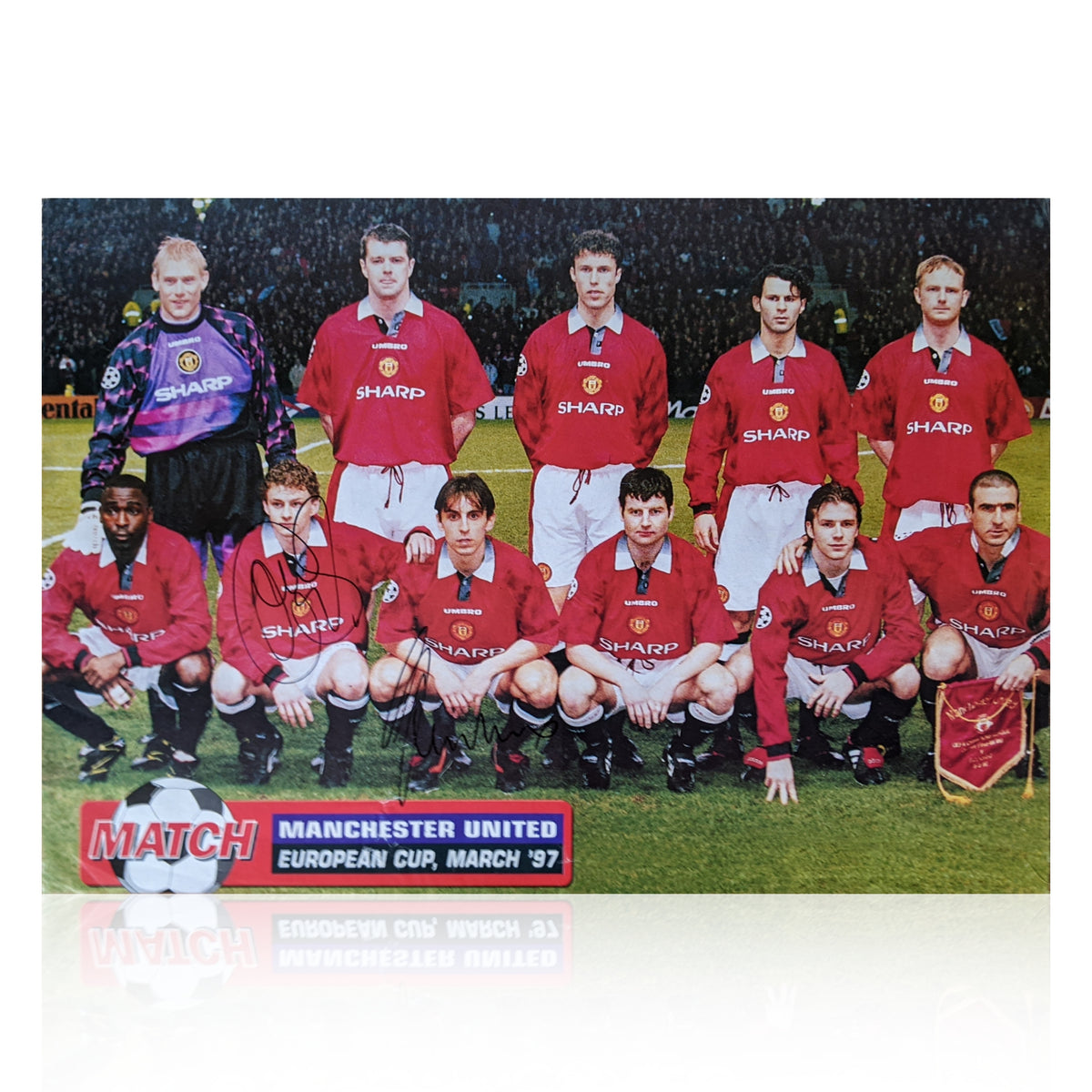 Photo Signée Gary Neville - Format A4 - Manchester United - Avec Certificat D'authenticité (COA) - Cadeau Collection