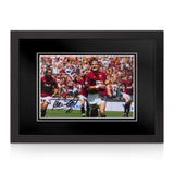 Francesco Totti Signed A4 Photo
