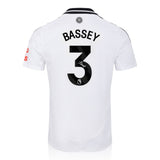 Calvin Bassey Signed Fulham 2024/25 Home Shirt