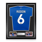 Joe Rodon Signed Framed Leeds United 2025/26 Away Shirt