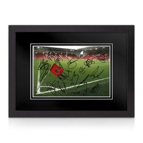 Sheffield United 2025/26 Squad Signed Framed A4 Photo