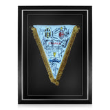 Juventus 2002/03 Squad Signed Original Pennant v AC Milan