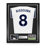 Yves Bissouma Signed Framed Tottenham Hotspur 2024/25 Home Shirt