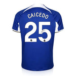 Moises Caicedo Signed Chelsea 2023/24 Home Shirt