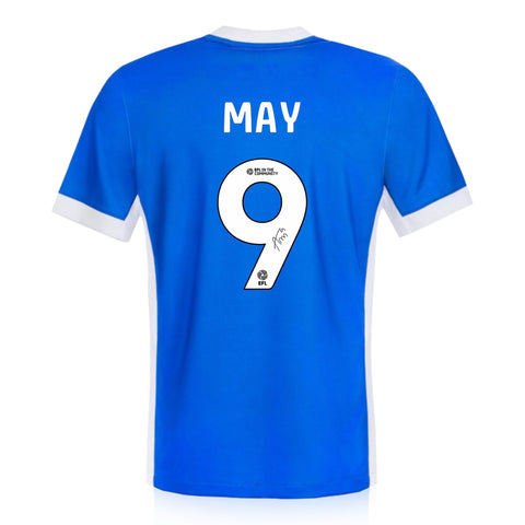 Alfie May Signed Birmingham City 2024/25 Home Shirt