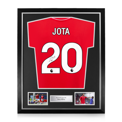 Jota Silva Signed Framed Nottingham Forest 2025/26 Home Shirt