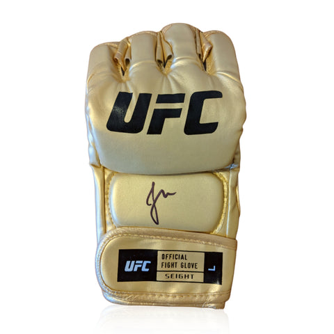 Johnny Walker Signed UFC Gold Glove w/ COA