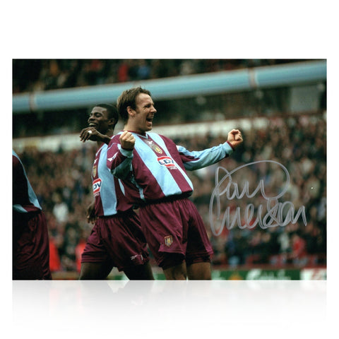 Paul Merson Signed A4 Photo