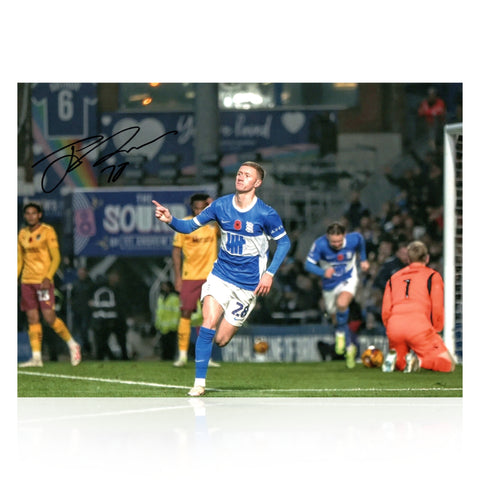 Jay Stansfield Signed A4 Photo