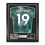 Dominic Solanke Signed Framed Tottenham Hotspur 2024/25 Third Shirt