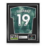 Dominic Solanke Signed Framed Tottenham Hotspur 2024/25 Third Shirt