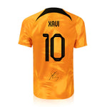 Xavi Simons Signed Holland Player Issue Home Shirt