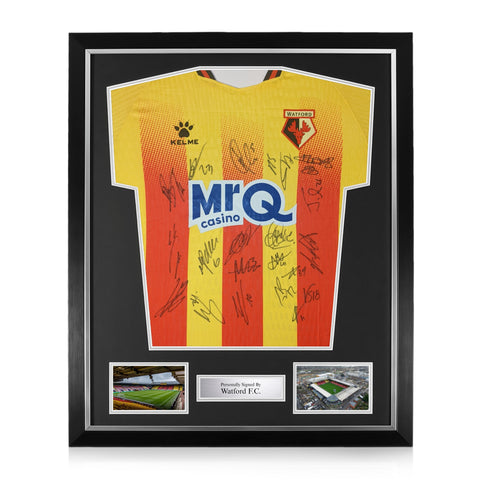 Watford F.C. Squad Signed 2025/26 Home Shirt