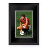 Bryan Robson Signed A4 Photo