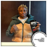 Ateba Gautier Signed Framed UFC Glove w/ "The Storm" Inscription