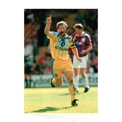 Mark Hughes Signed A4 Photo