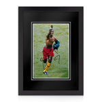 Samuel Eto’o Signed 12x8 Photo