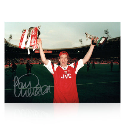 Paul Merson Signed A4 Photo