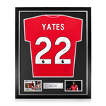Ryan Yates Signed Framed Nottingham Forest 2025/26 Home Shirt
