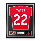 Ryan Yates Signed Framed Nottingham Forest 2025/26 Home Shirt