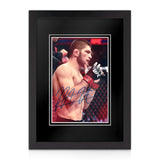 Khabib Nurmagomedov Signed 12x8 Photo
